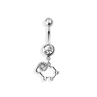 Lamb Navel Dangle 14g