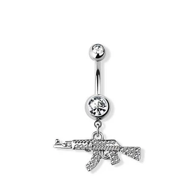 Gun Navel Dangle 14g