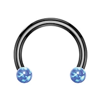 PREMIUM PVD Opal Circular Barbell 16g