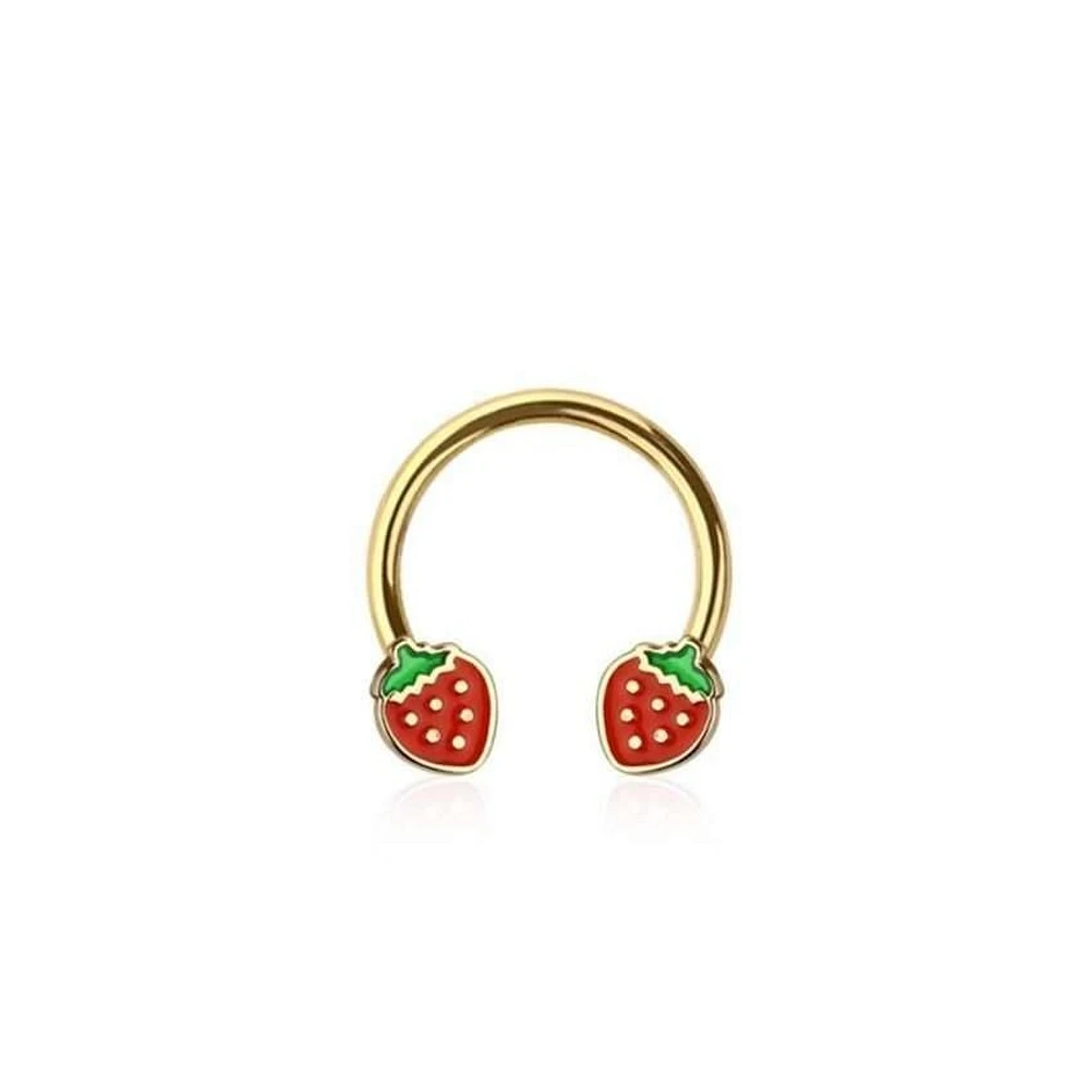 Strawberry Circular Barbell 16g