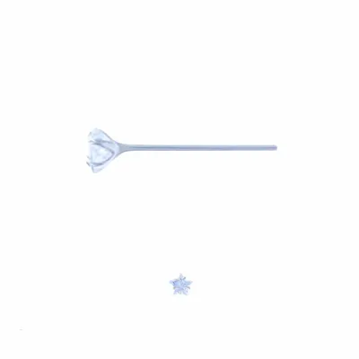 Sterling Silver Claw-Set Star Nose Pin 20g