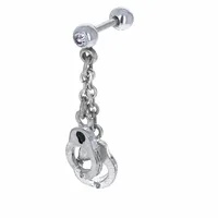 Handcuffs Cartilage Dangle 16g