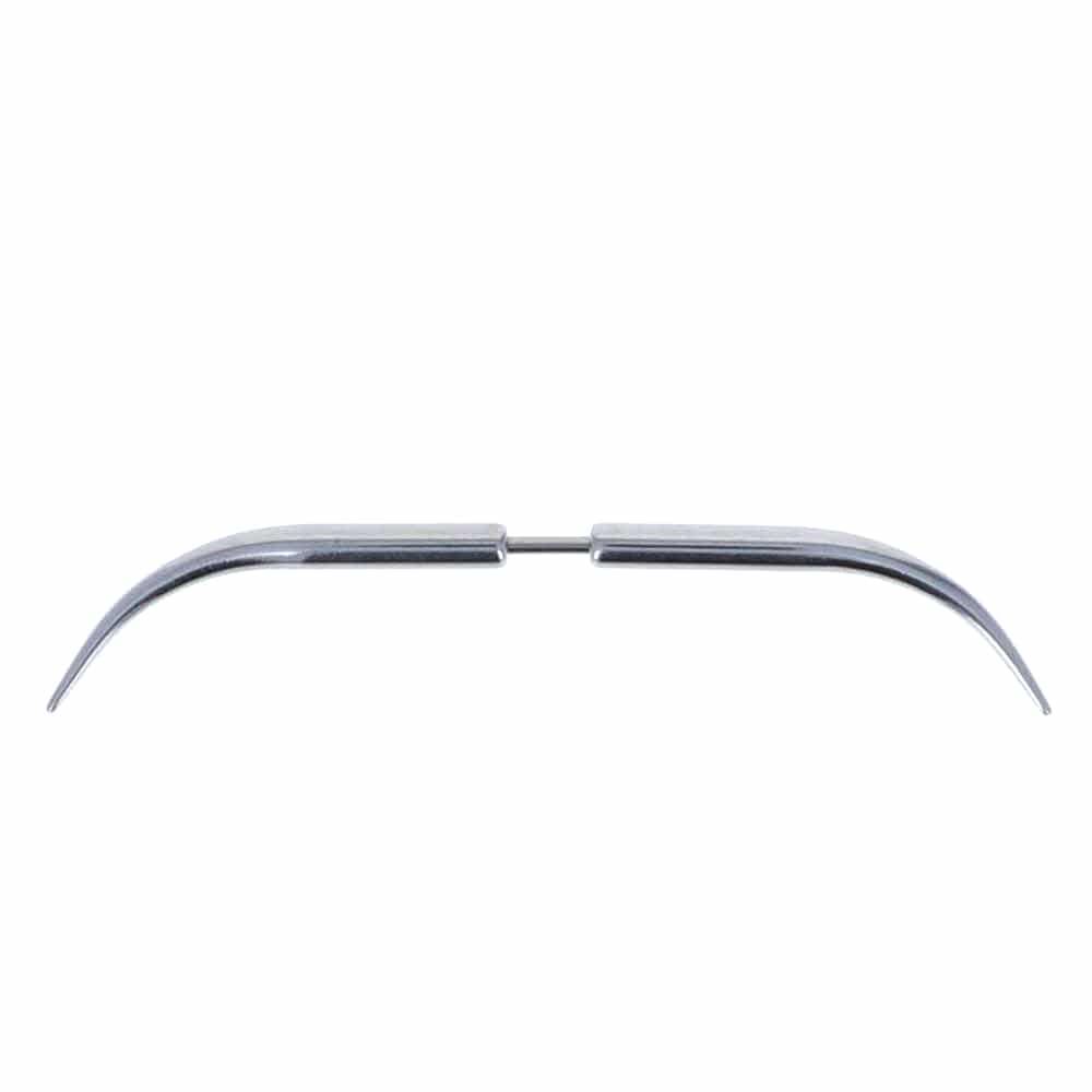 Curved Threaded Septum Tusk 14g