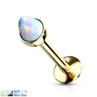 PREMIUM Opal Spike Labret 16g