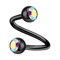 Blackline Titanium Crystal Twister 16g – 14g