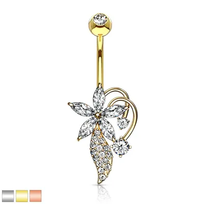 Lily Navel Barbell 14g