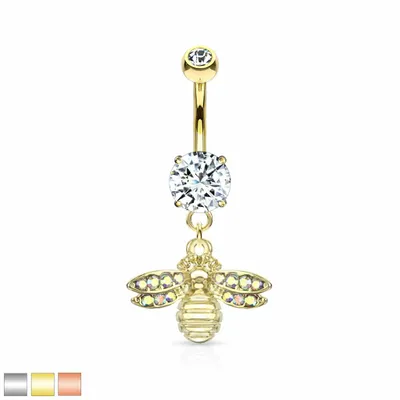 Bumble Bee Belly Dangle 14g