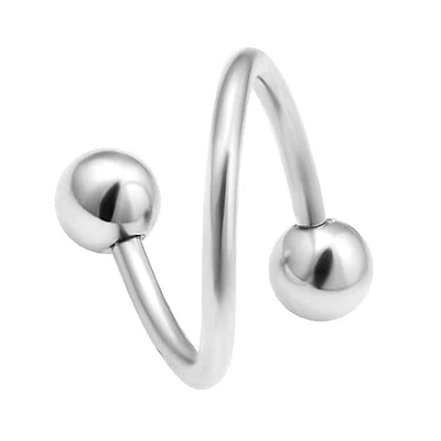 Surgical Steel Twister 16g -14g