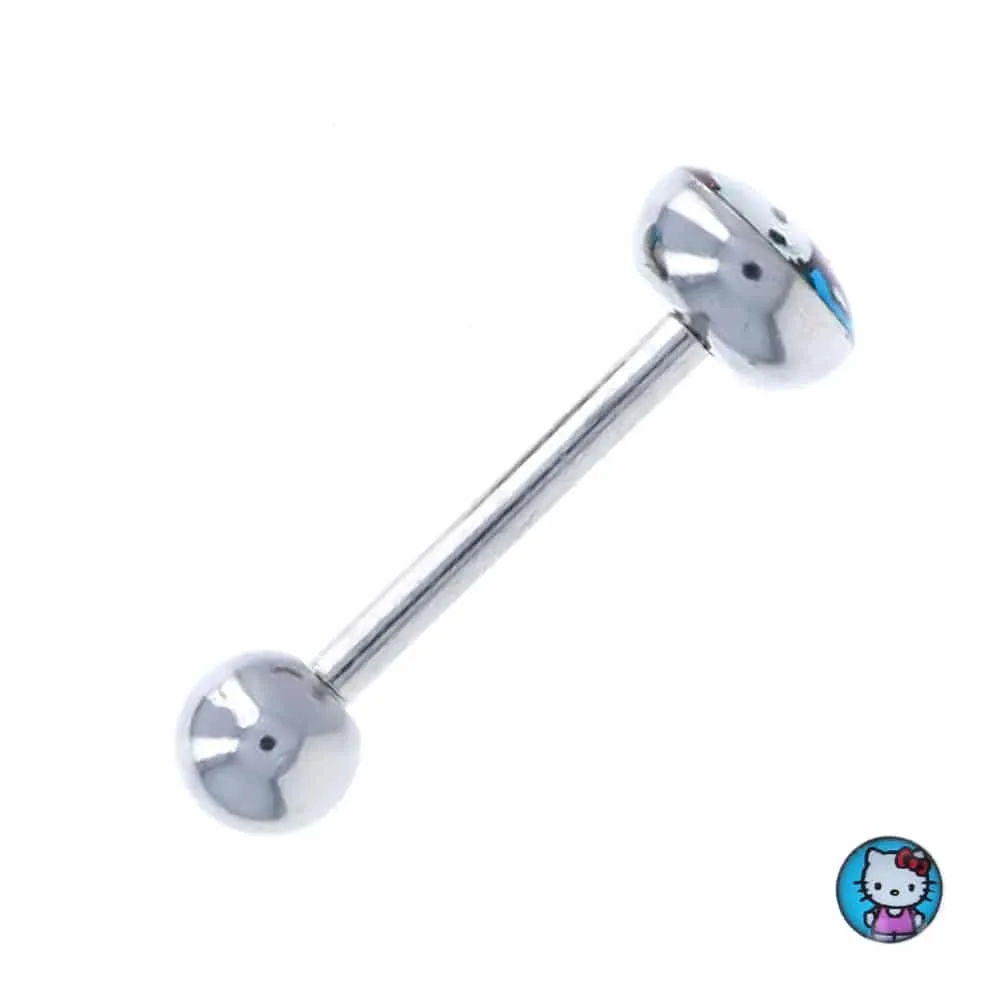 Hello Kitty Straight Barbell 14g