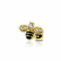 PREMIUM Bumble Bee Cartilage Stud 16g