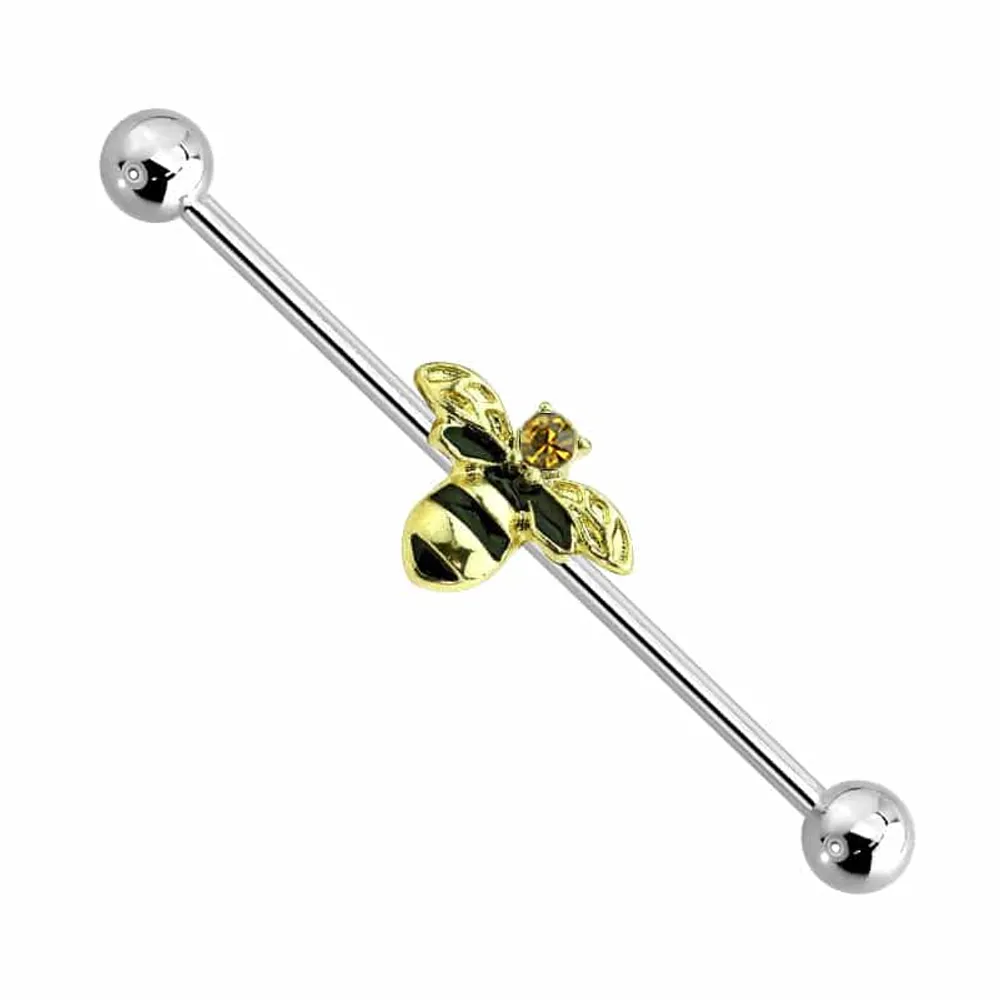 PREMIUM Bumble Bee Industrial Barbell 14g