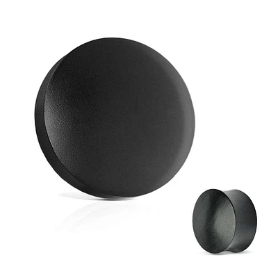 Black Areng Wood Saddle Plugs 8g – 2″