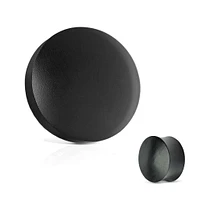 Black Areng Wood Saddle Plugs 8g – 2″