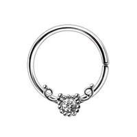 Filigree + Dotwork Bendable Ring 16g