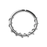 Twisted Bendable Ring 16g