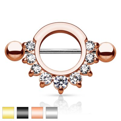 Crystal Edge Nipple Shield 14g