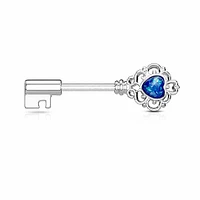 Opal Key Nipple Barbell 14g