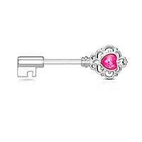 Opal Key Nipple Barbell 14g