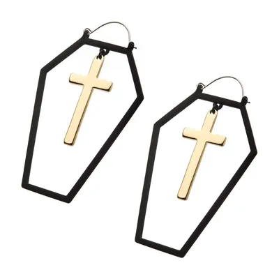 Coffin + Cross Tunnel Hangers