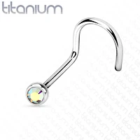 PREMIUM Titanium Crystal Nose Screw 18g