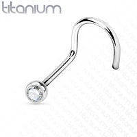 PREMIUM Titanium Crystal Nose Screw 18g