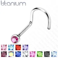 PREMIUM Titanium Crystal Nose Screw 18g