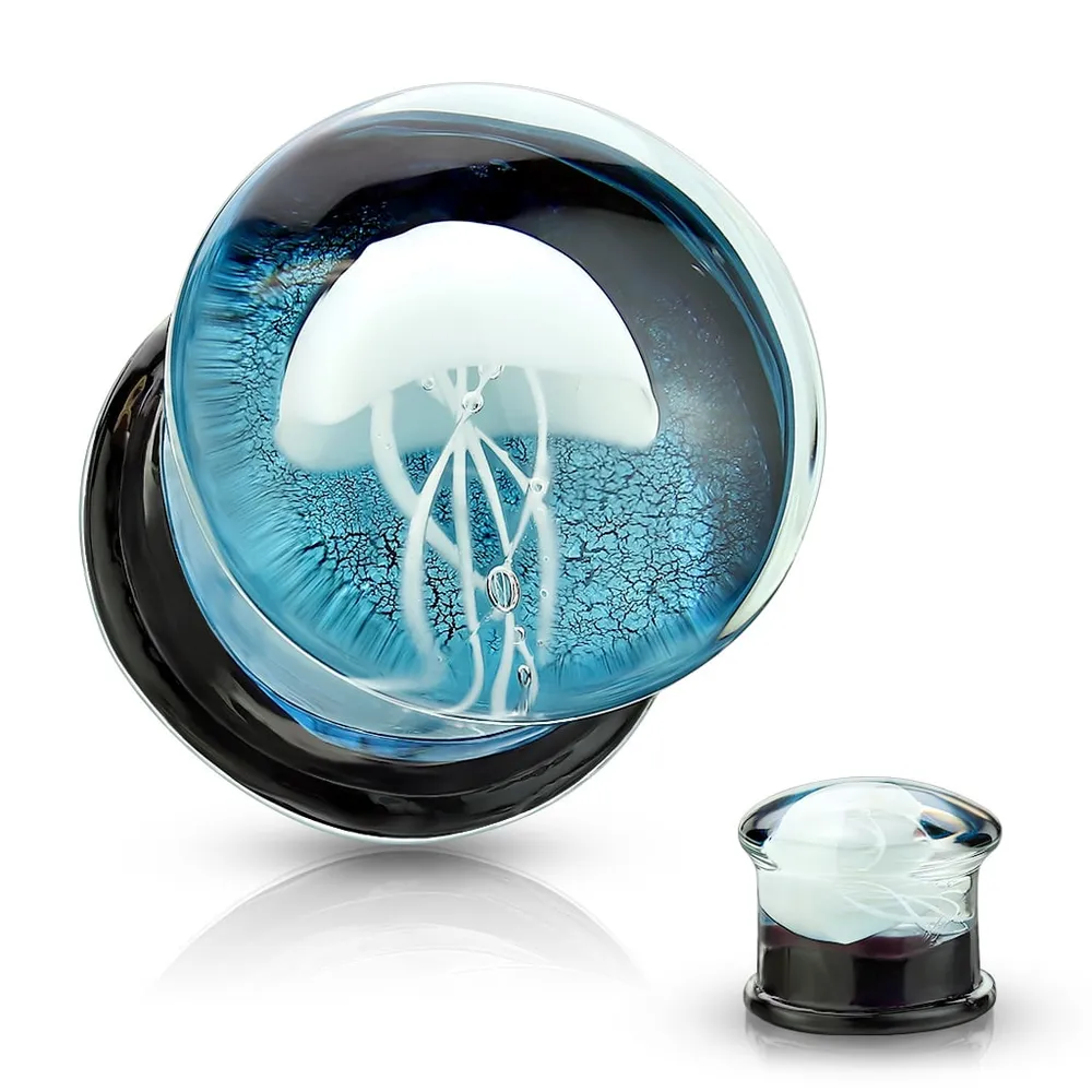 Glass Jellyfish Plugs 2g – 5/8