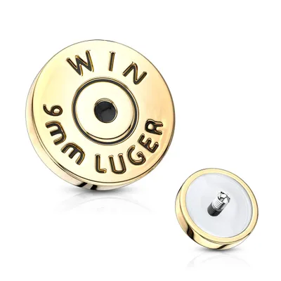 PREMIUM Steel Bullet Microdermal Top