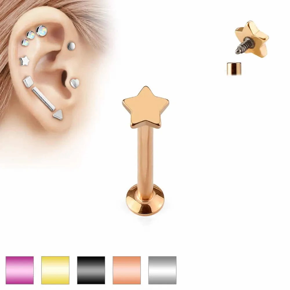 PREMIUM Star Labret 16g