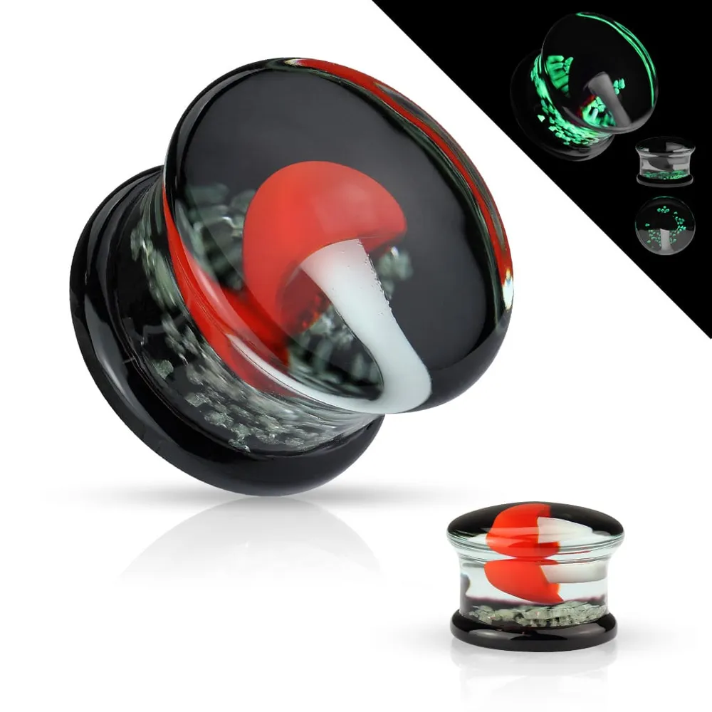 Glass Mushroom Plugs 2g – 5/8