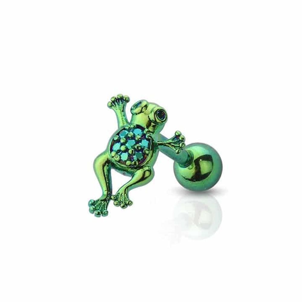 PREMIUM Frog Cartilage Stud 16g
