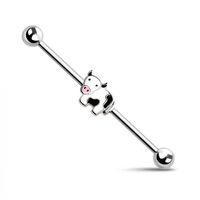 Cow Industrial Barbell 14g