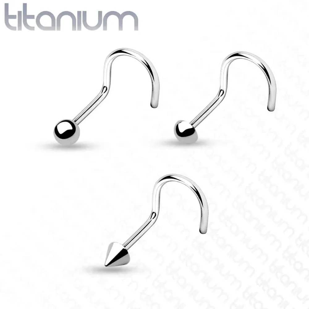 Titanium Nose Screws 18g