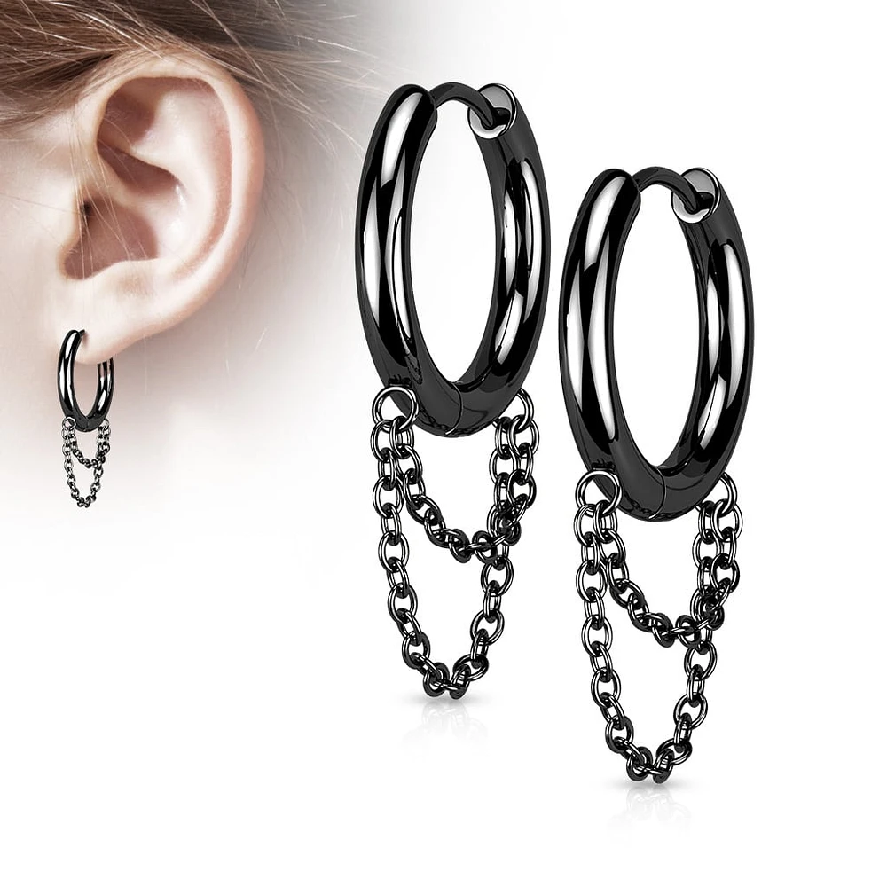 Chained Cuff Earrings