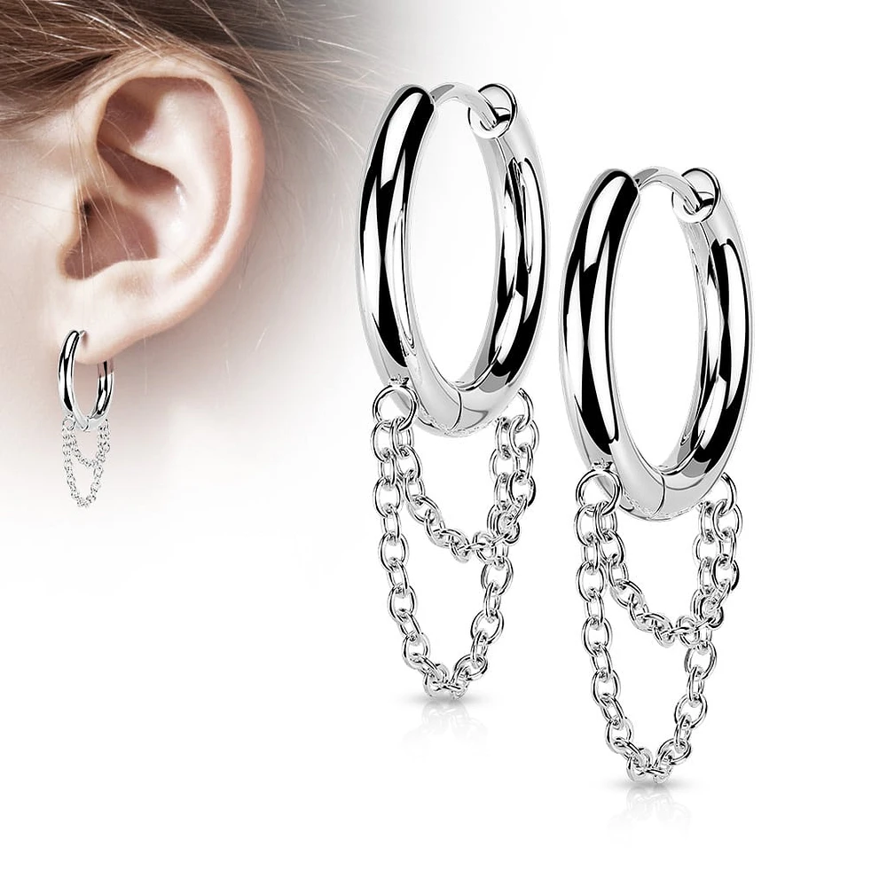 Chained Cuff Earrings