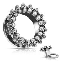 Circle of Skulls Head Tunnels 2g – 1/2