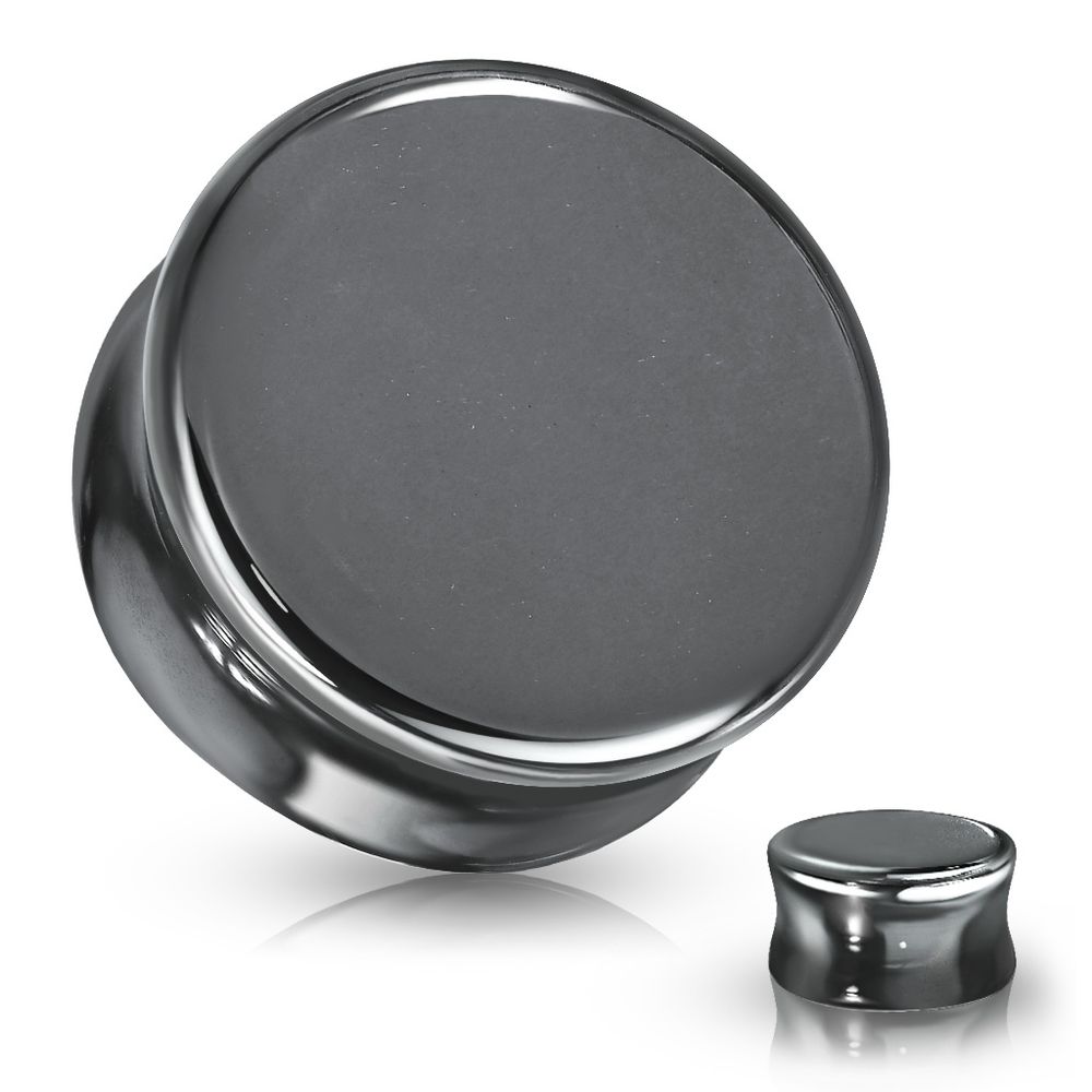 Hematite Stone Plugs 4g – 1/2
