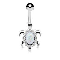 Turtle Navel Barbell 14g