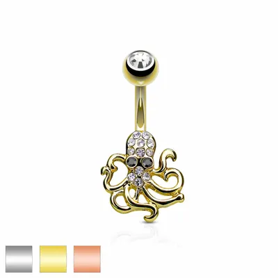 Octopus Belly Barbell 14g