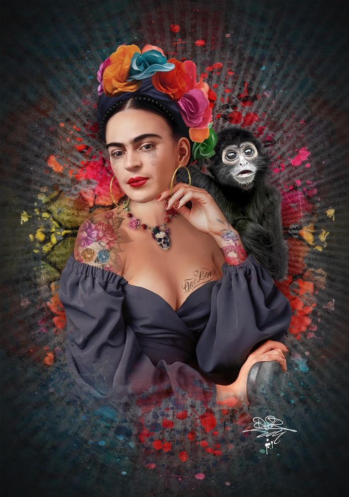 Signature: Frida Kahlo