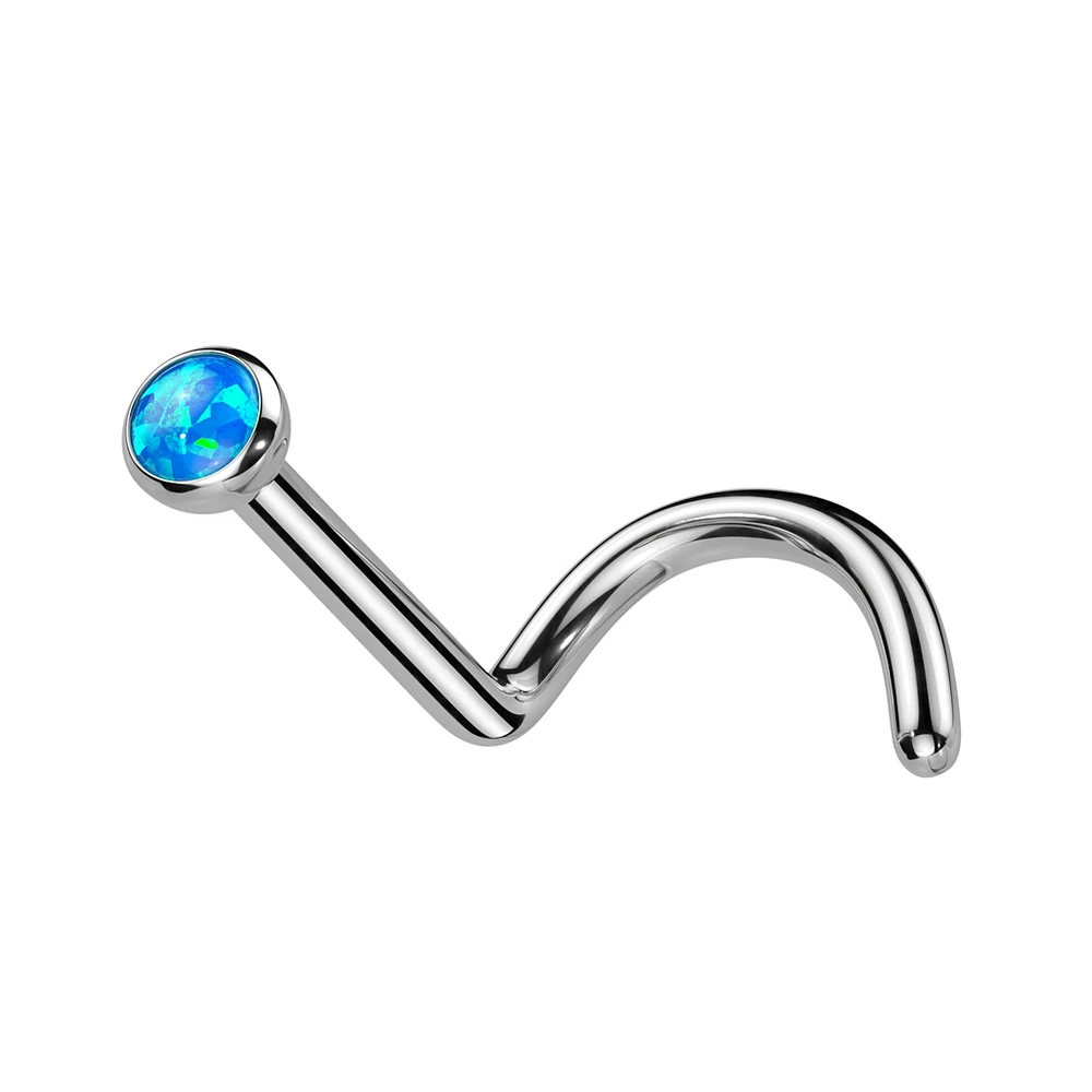 PREMIUM G23 Titanium Opal Nose Screw 18g