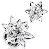 Flower Machine Head Plugs  2g – 5/8″