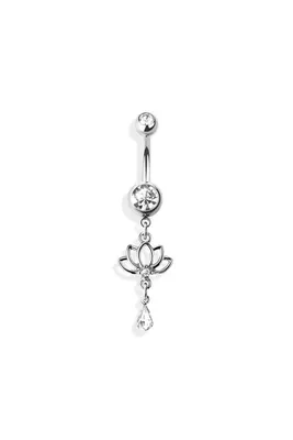 Lotus Navel Dangle 14g