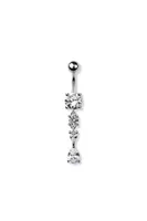 Claw-set Multi-Tier Navel Dangle 14g