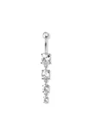 Oval Tiered Navel Dangle 14g