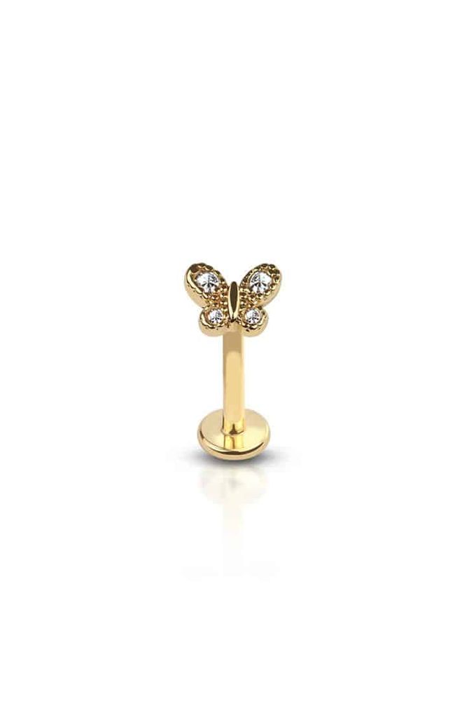 PREMIUM Petite Butterfly Labret 16g