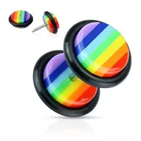 Lucite Faux Plugs 16g