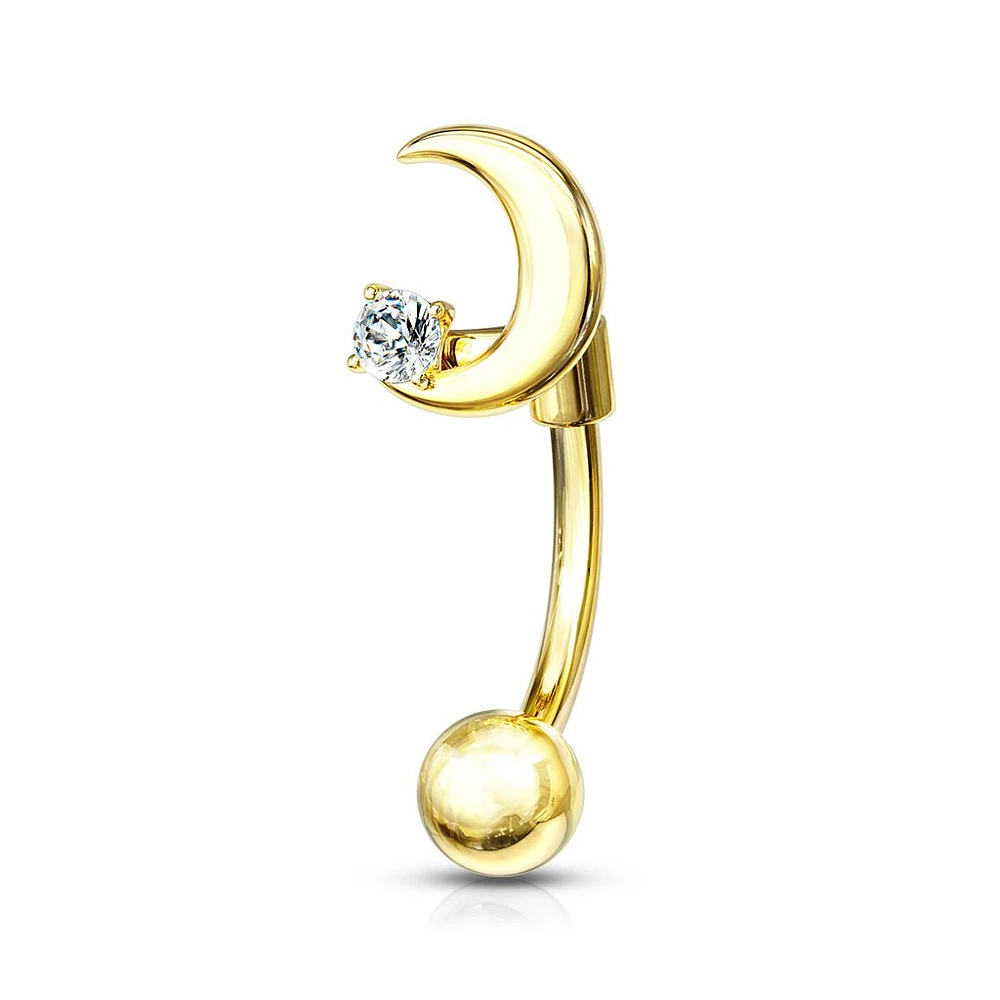 PREMIUM Moon Curved Barbell 16g