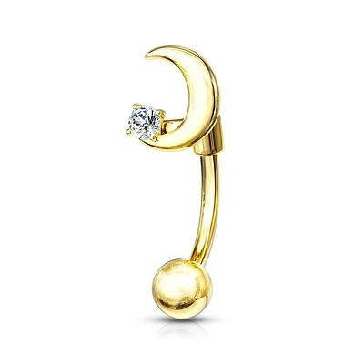 PREMIUM Moon Curved Barbell 16g