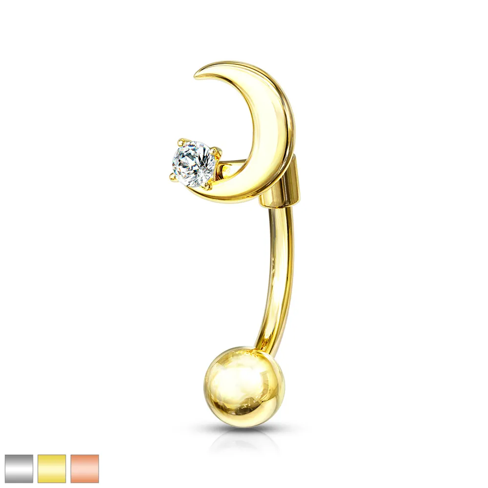 PREMIUM Moon Curved Barbell 16g